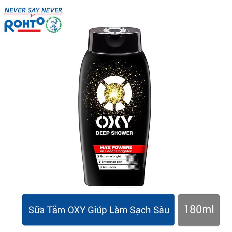 Sữa Tắm OXY Giúp Làm Sạch Sâu 180ml
