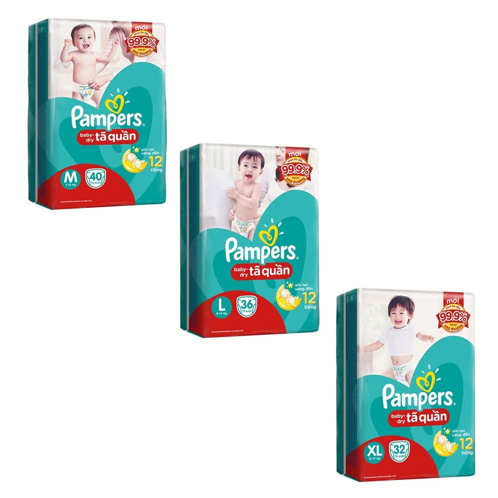 Tã Quần Pampers