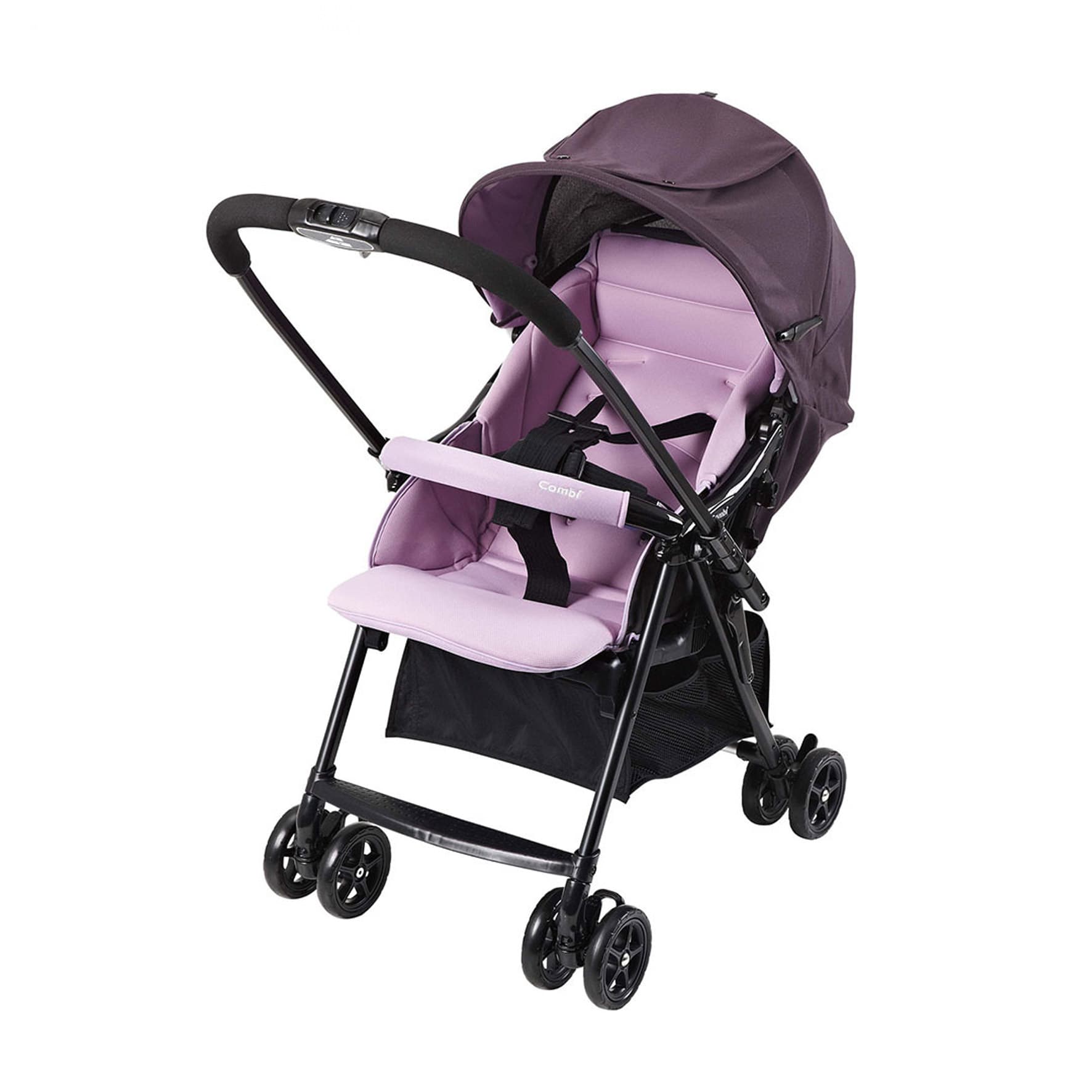 Xe Đẩy Combi Wellcomfort Cozy WT-200D Màu Tím