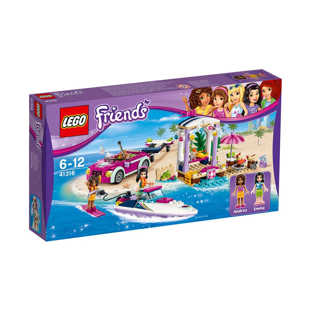 Xe Kéo Và Canô Của Andrea 41316 Lego