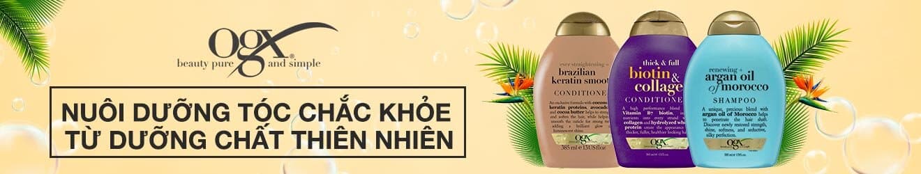 Banner thương hiệu OGX
