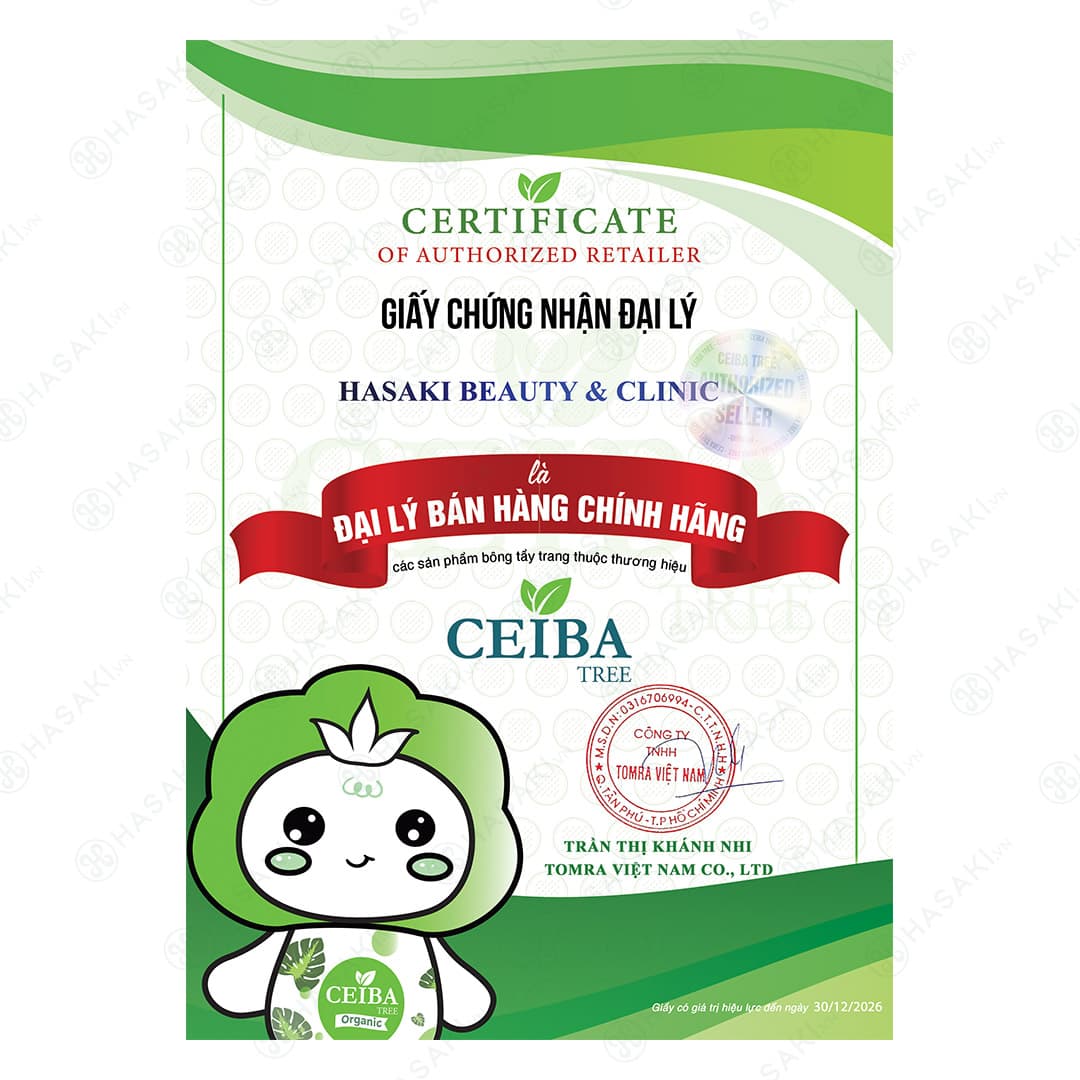 Bông Tẩy Trang Ceiba Hữu Cơ