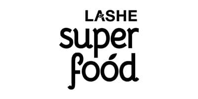 Logo thương hiệu LASHE superfood
