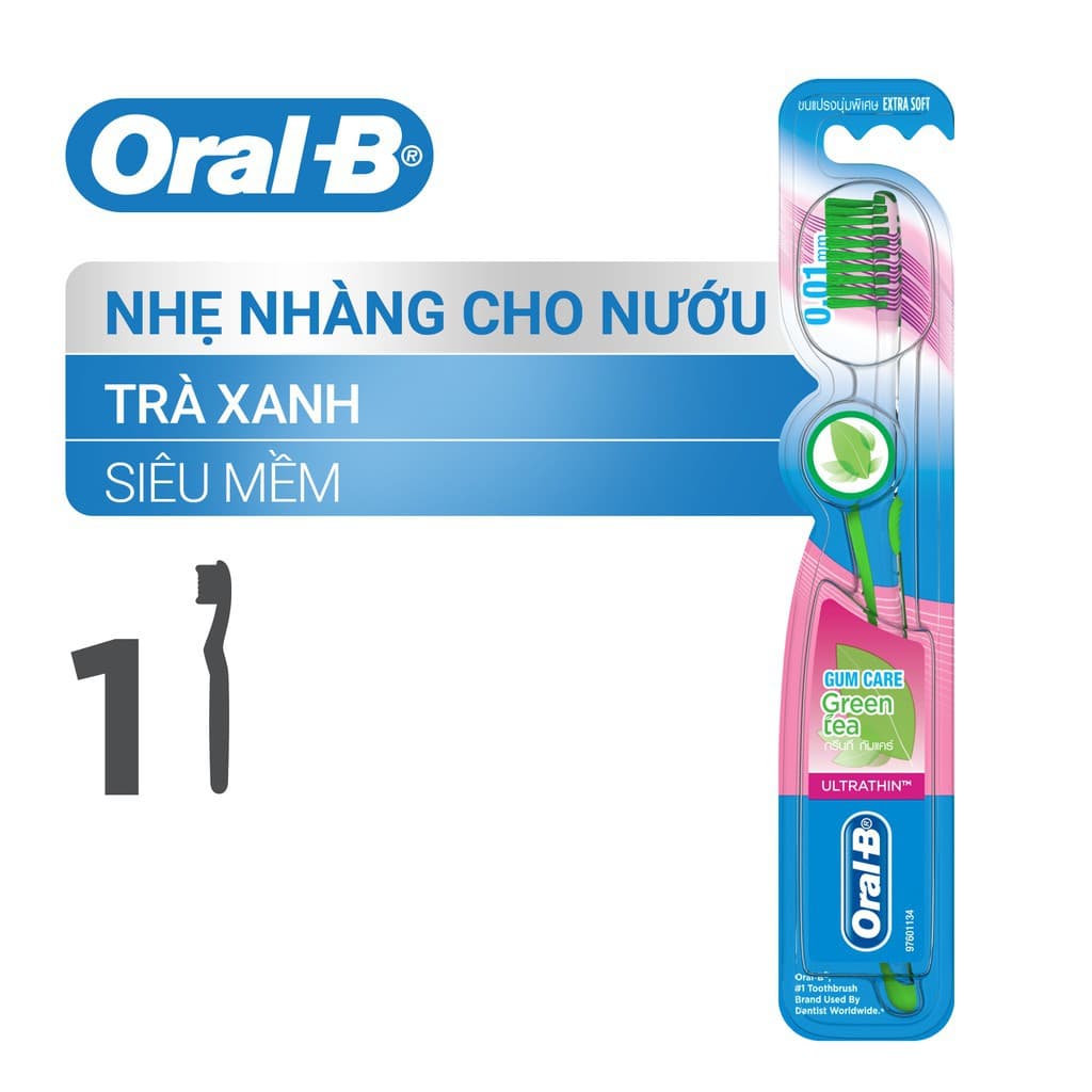 Bàn Chải Đánh Răng Oral-B Tinh Chất Trà Xanh (1 Cây)
