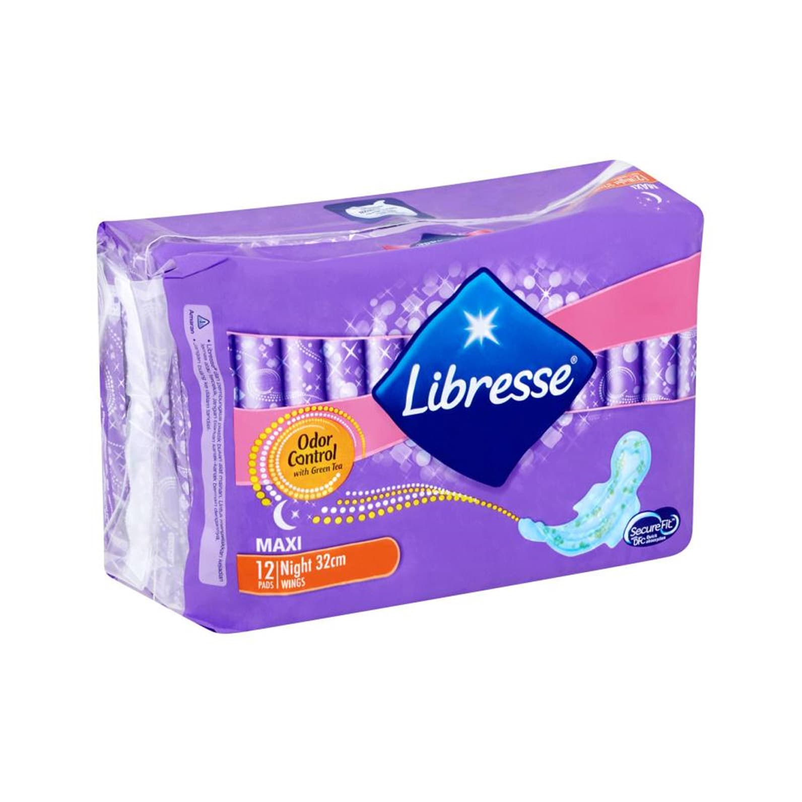 Băng Vệ Sinh Libress Green Tea Night Extra Long Wings 12 Miếng