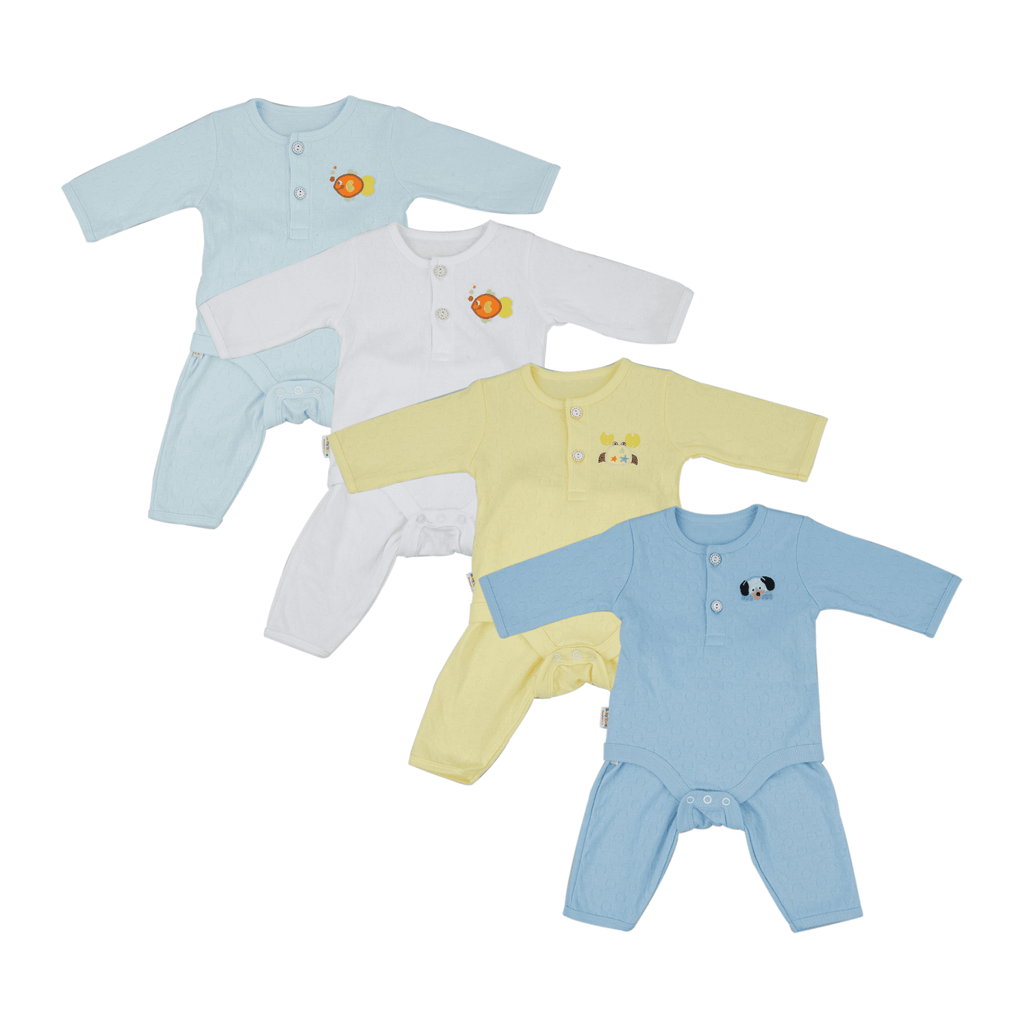 Bộ Body Strongly Babyone Hello Baby (Giao Màu Ngẫu Nhiên)