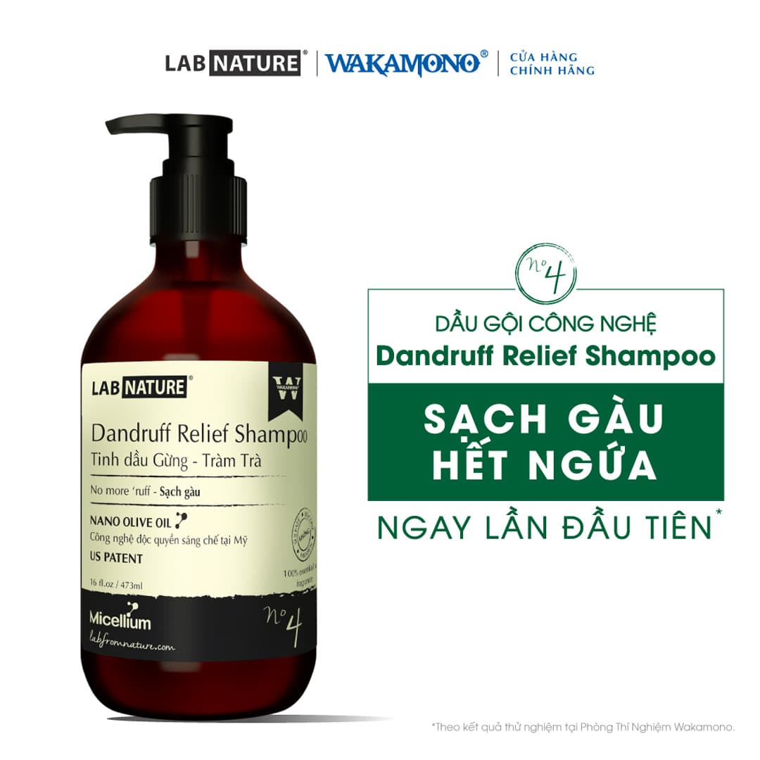 Dầu Gội Lab Nature Sạch Gàu Dandruff Relief No 04 473ml
