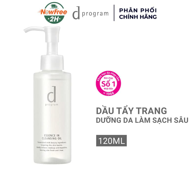 Dầu Tẩy Trang d program Dành Cho Da Nhạy Cảm 120ml