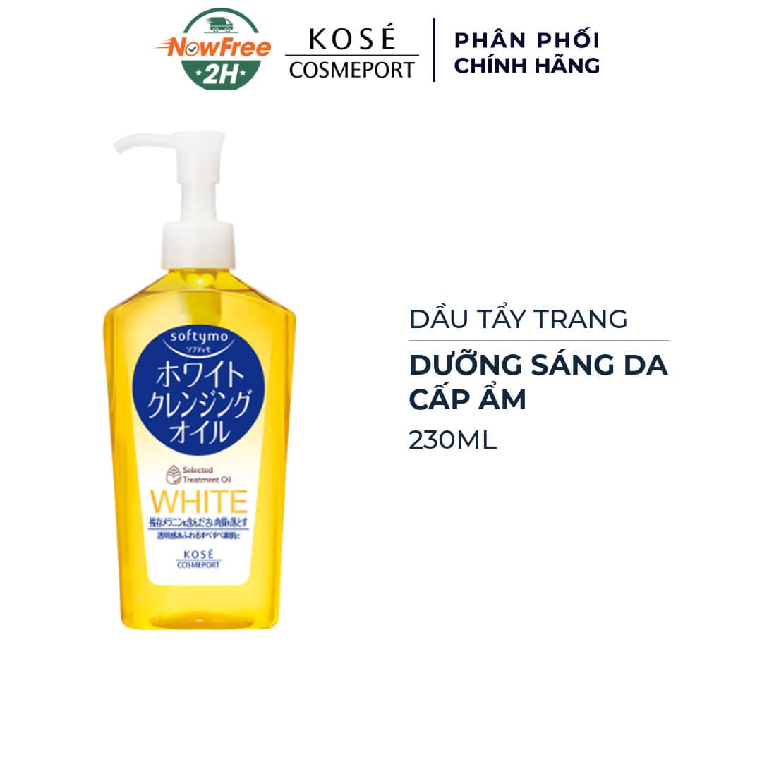 Dầu Tẩy Trang Kosé Softymo Dưỡng Sáng Da 230ml