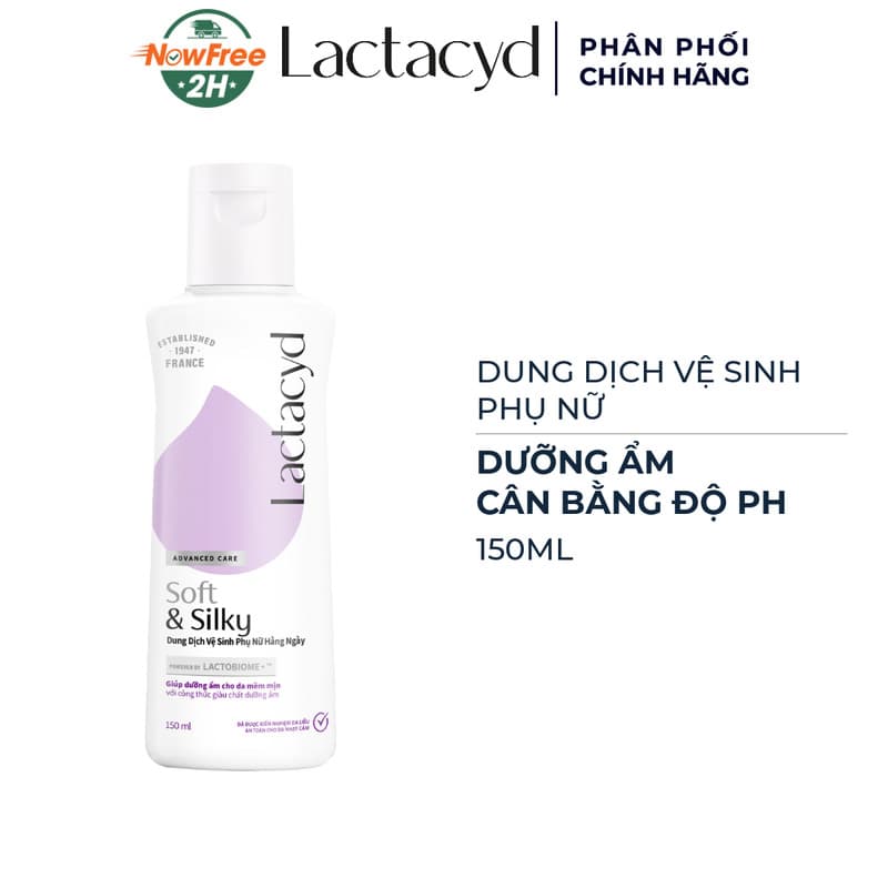 Dung Dịch Vệ Sinh Phụ Nữ Lactacyd Dưỡng Ẩm 150ml