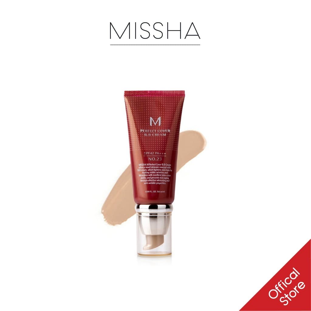 Kem Nền Missha Che Phủ Cao #23 Tông Tự Nhiên 50ml