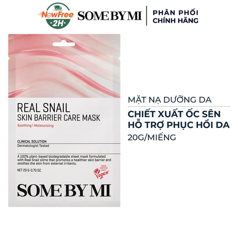 Mặt Nạ Dưỡng Da Some By Mi Ốc Sên Hỗ Trợ Phục Hồi Da 20g