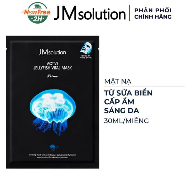Mặt Nạ JMsolution Sứa Biển Cấp Ẩm & Dưỡng Sáng Da 30ml