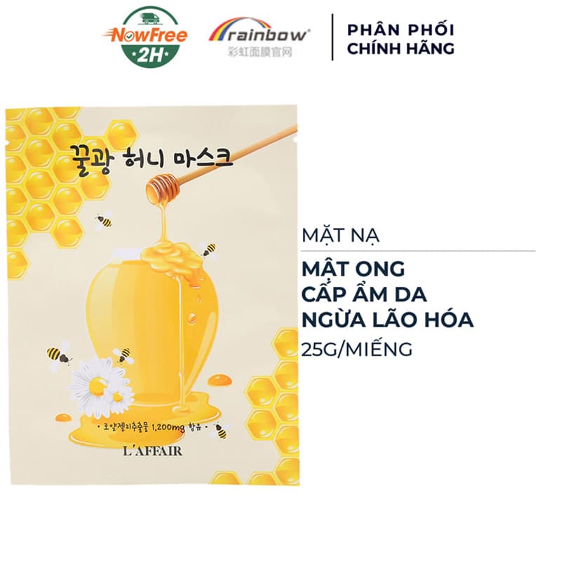 Mặt Nạ Rainbow L’affair Mật Ong Dưỡng Ẩm Da 25g