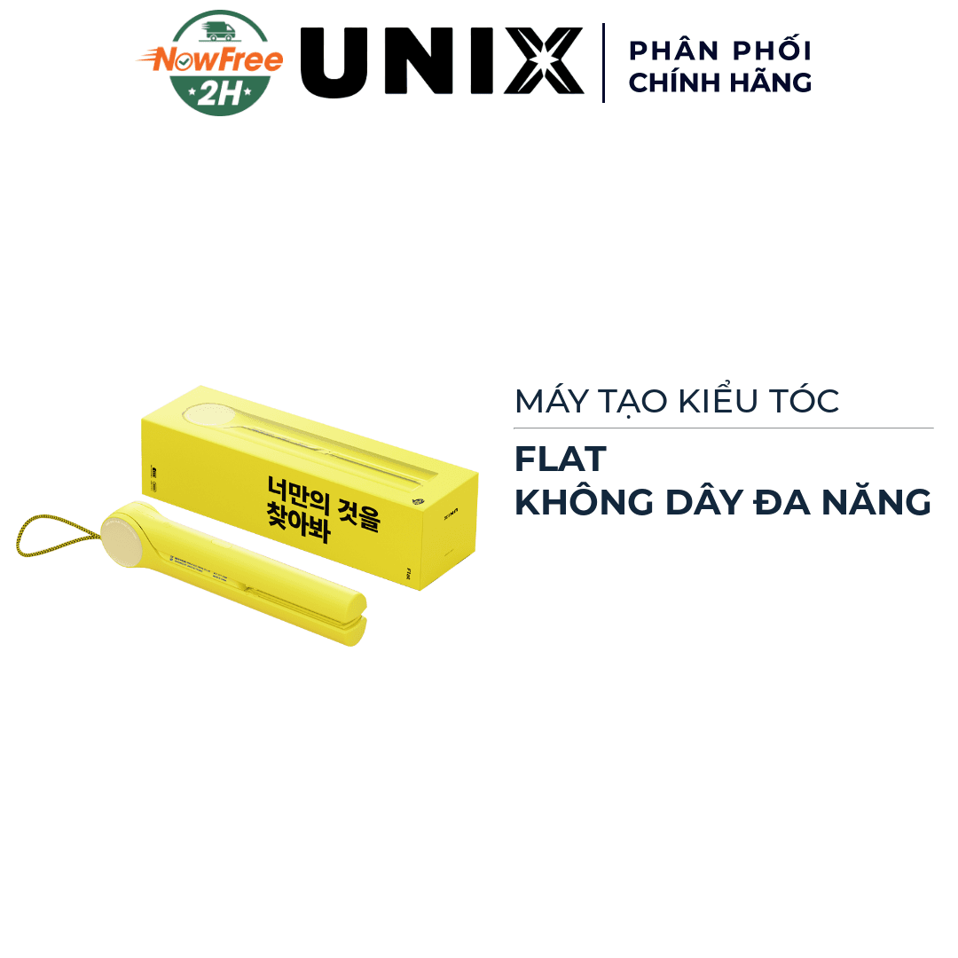 Máy Tạo Kiểu Tóc Không Dây Đa Năng UNIX Flat