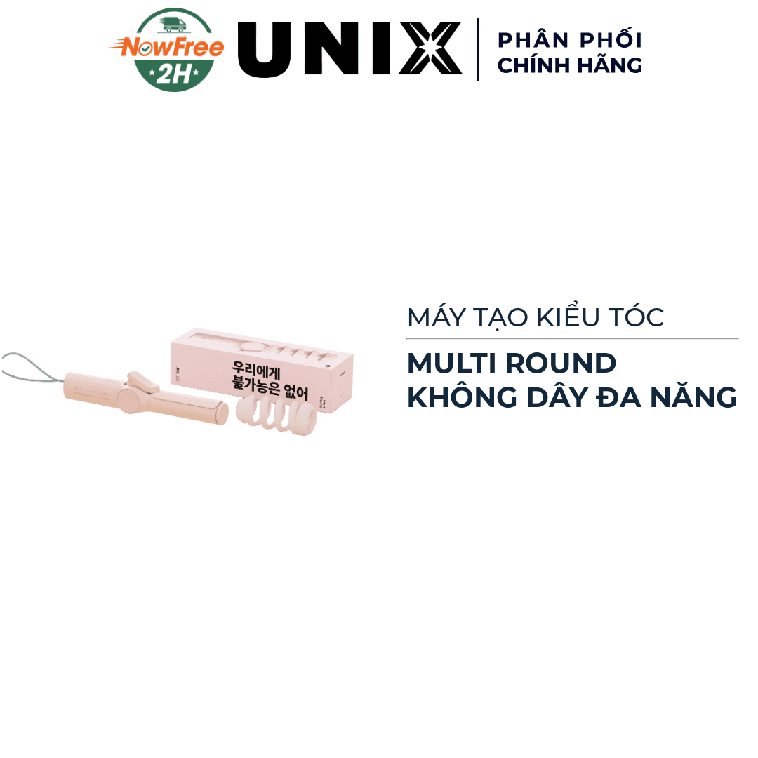 Máy Tạo Kiểu Tóc Không Dây Đa Năng UNIX Multi Round