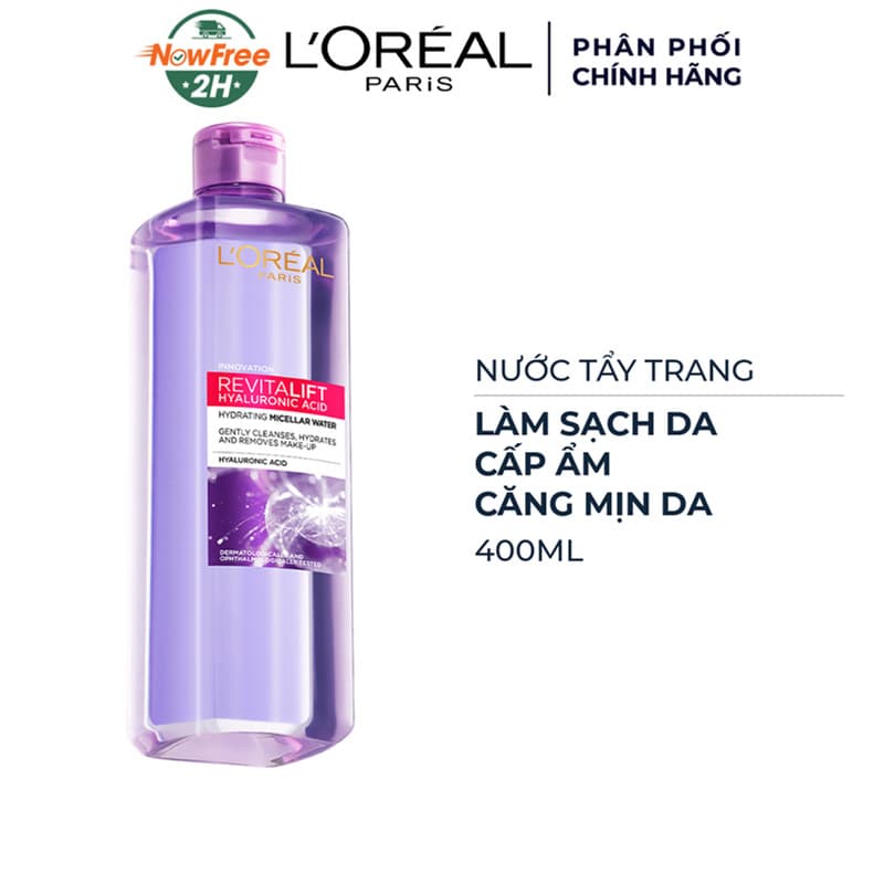 Nước Tẩy Trang L'Oreal Căng Mịn Da 400ml