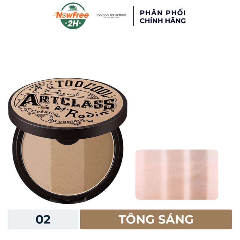 Phấn Tạo Khối Too Cool For School 02 Màu Sáng 9.5g