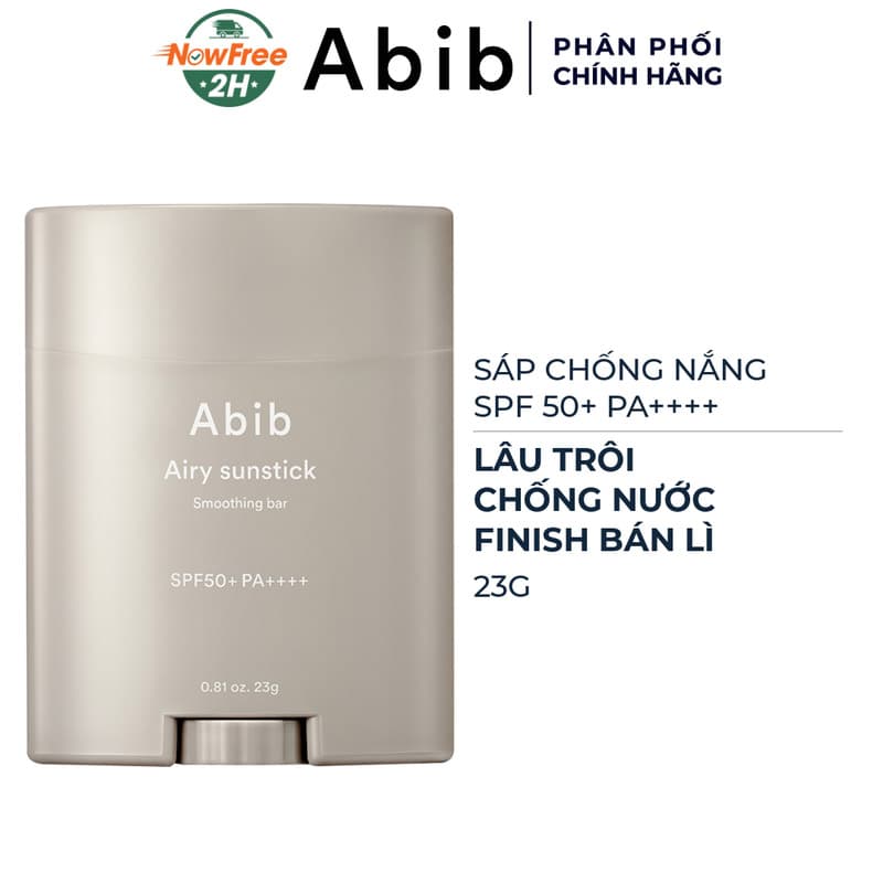 Sáp Chống Nắng Abib Chống Nước, Finish Bán Lì 23g