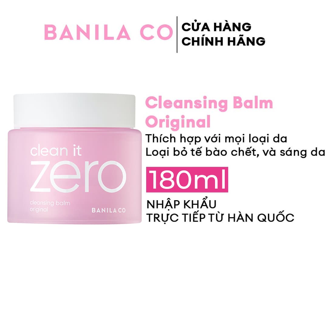 Sáp Tẩy Trang Banila Co Original Cho Mọi Loại Da 180ml