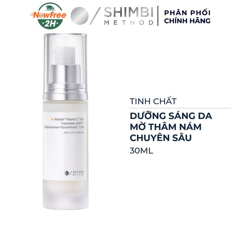 Serum Shimbi Method Dưỡng Sáng, Mờ Thâm 30ml