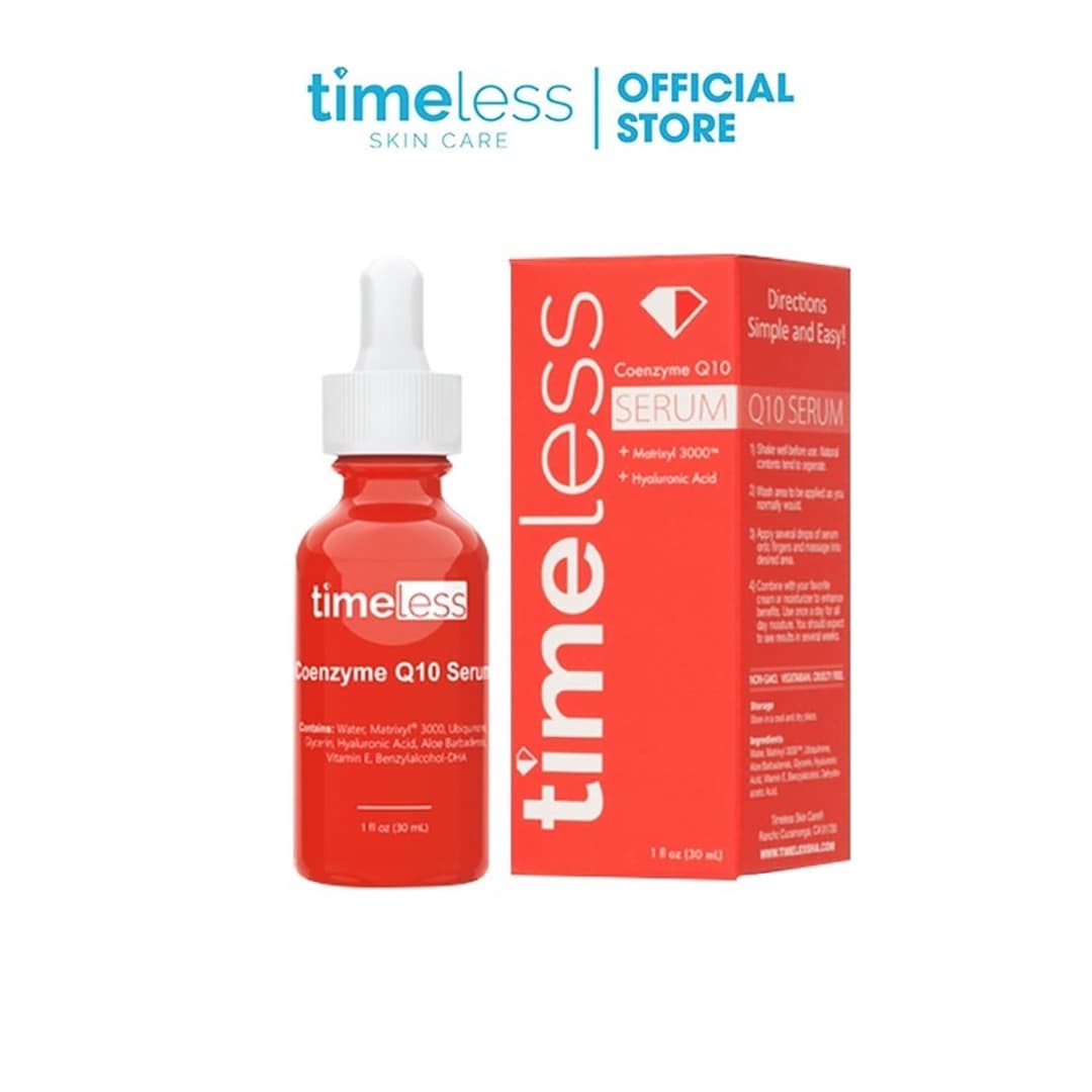 Serum Timeless Coenzyme Q10 Cấp Ẩm, Ngừa Lão Hóa 30ml