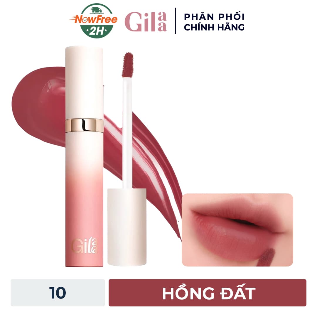 Son Kem Lì Gilaa 10 May Beauty - Hồng Đất 5g