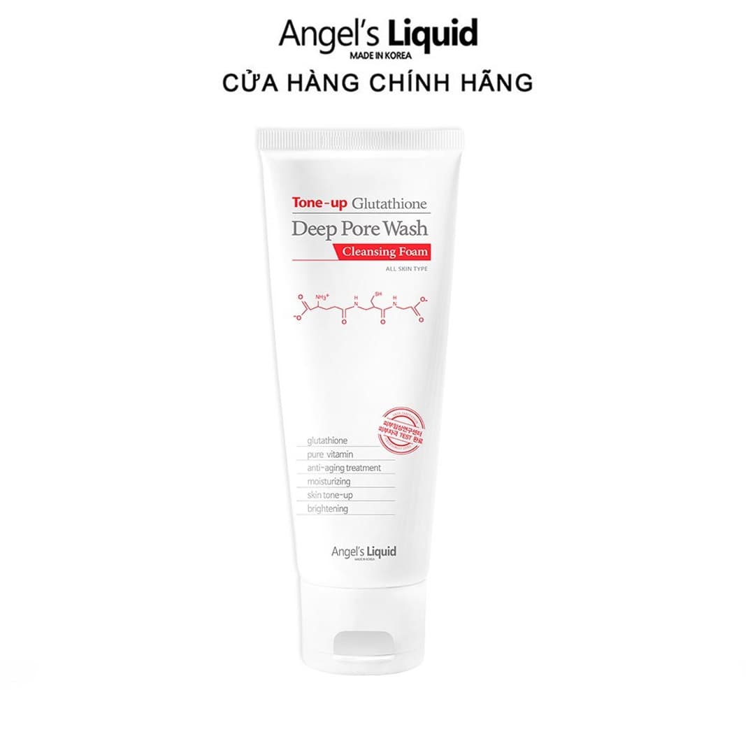 Sữa Rửa Mặt Angel's Liquid Làm Sạch, Dưỡng Sáng Da 120ml