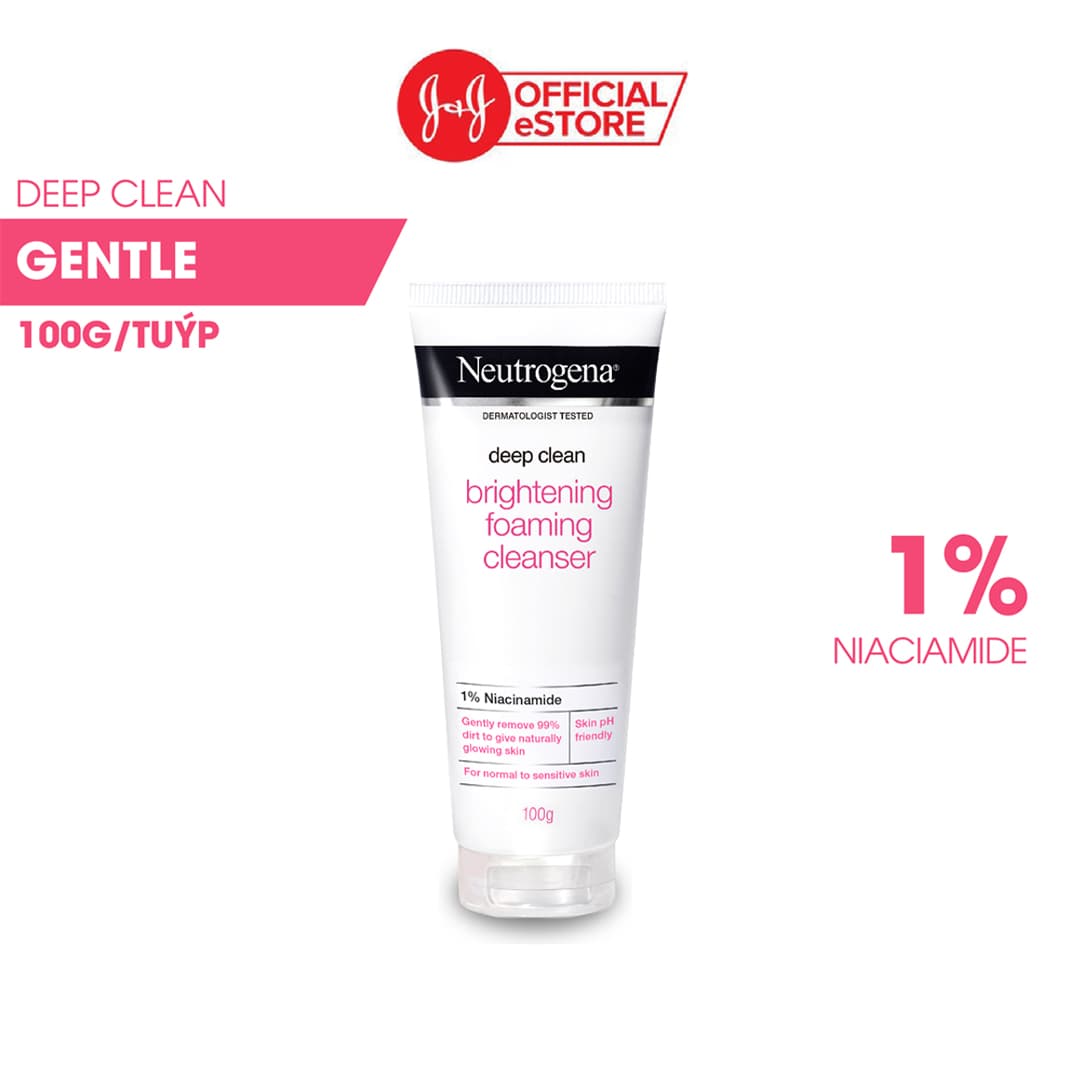Sữa Rửa Mặt Neutrogena Làm Sạch Sâu Và Làm Sáng Da 100g