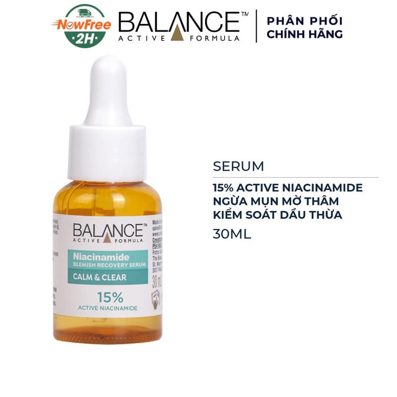 Serum Balance Active Formula Ngừa Mụn Mờ Thâm 30ml