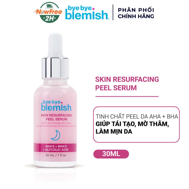Tinh Chất Peel Da Bye Bye Blemish Mờ Thâm, Mịn Da 30ml