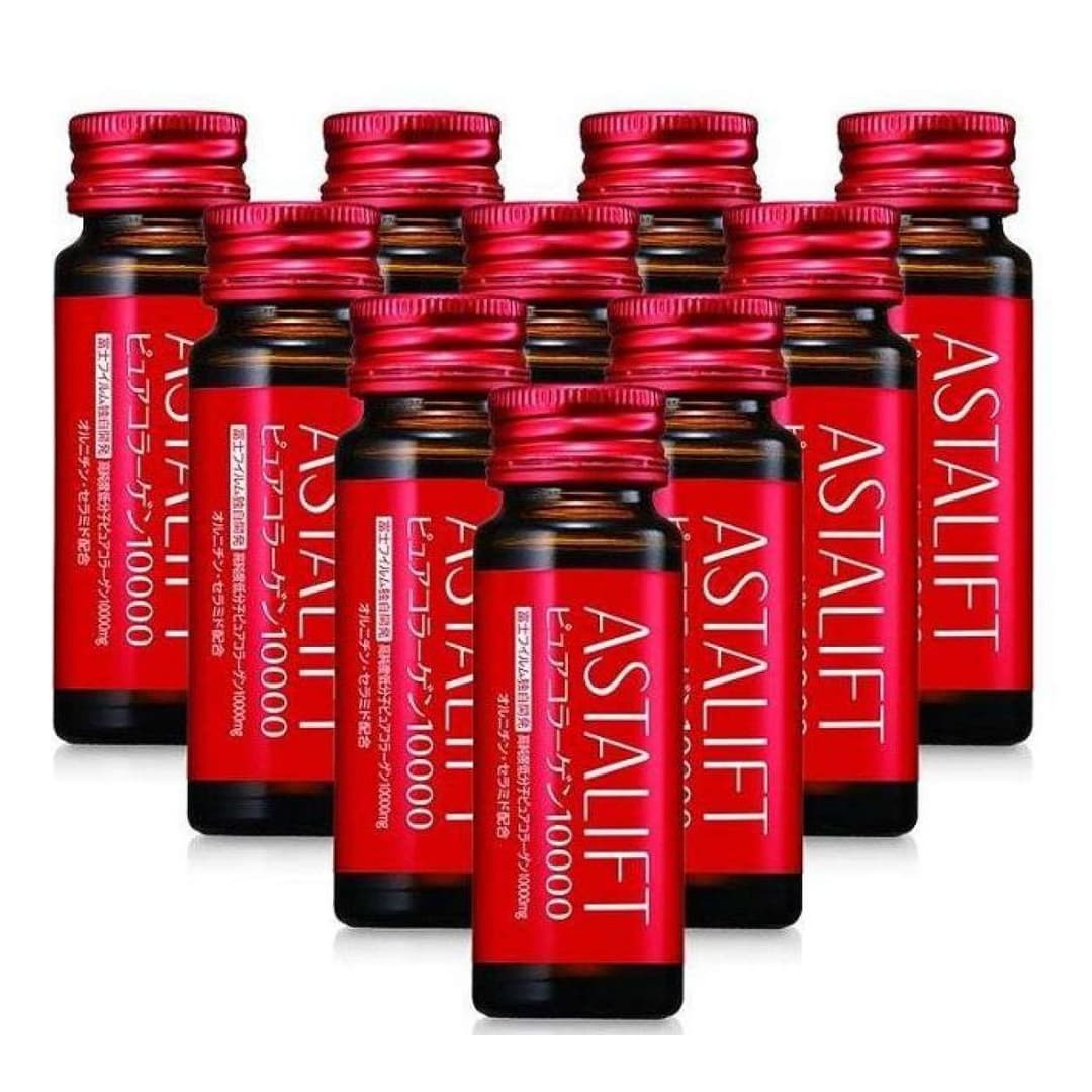 Nước Uống Astalift Bổ Sung Collagen (10 Lọ x 30ml)