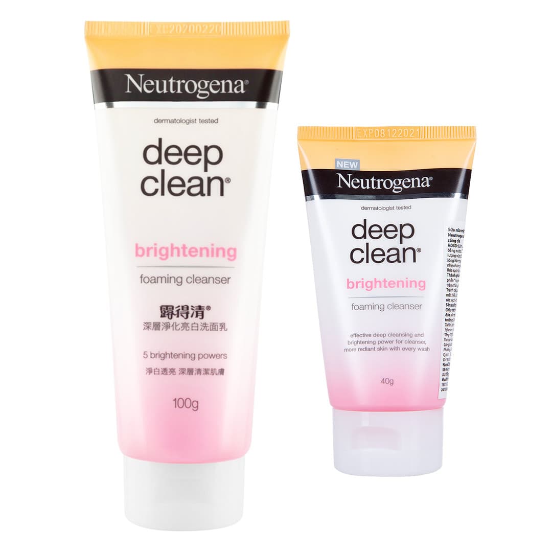 Sữa Rửa Mặt Neutrogena Làm Sạch Sâu Và Làm Sáng Da