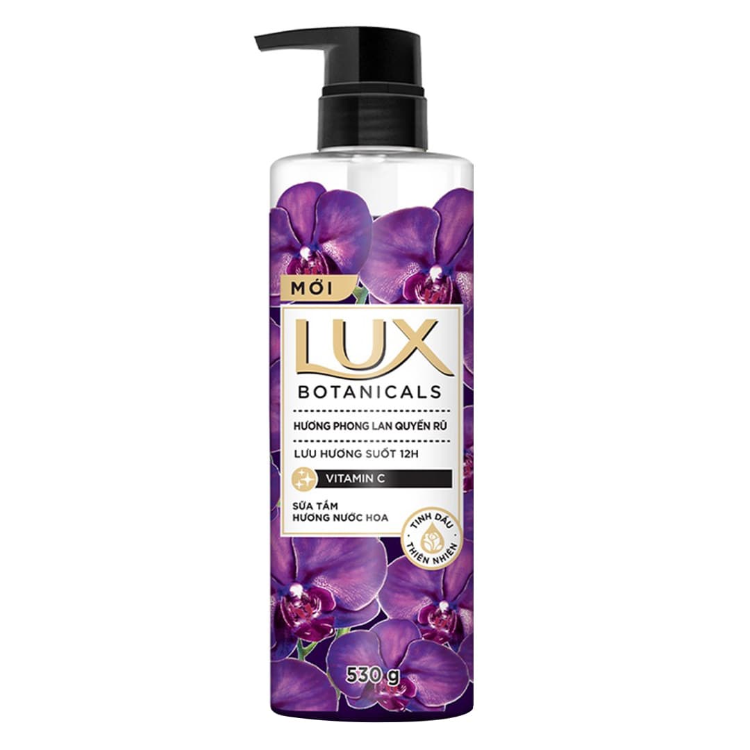Sữa Tắm Lux Botanicals Hương Phong Lan Quyến Rũ 530g