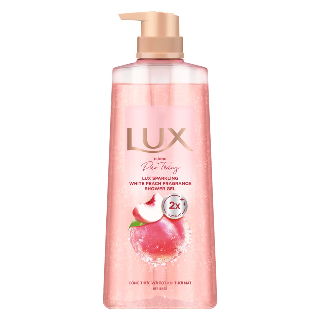 Sữa Tắm Lux Sparkling Đào Trắng 700g