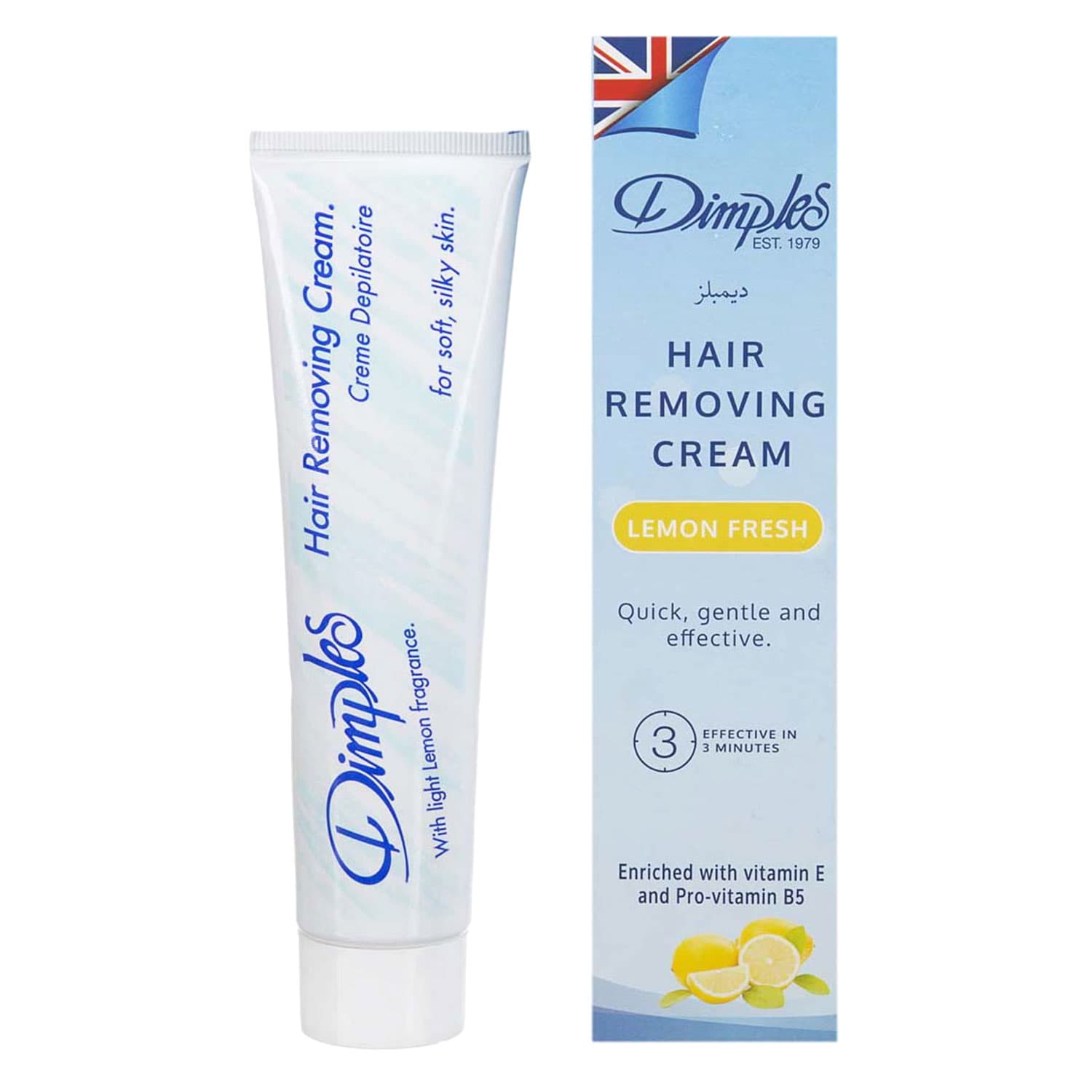 Kem Tẩy Lông Hương Chanh Dimples 100ml
