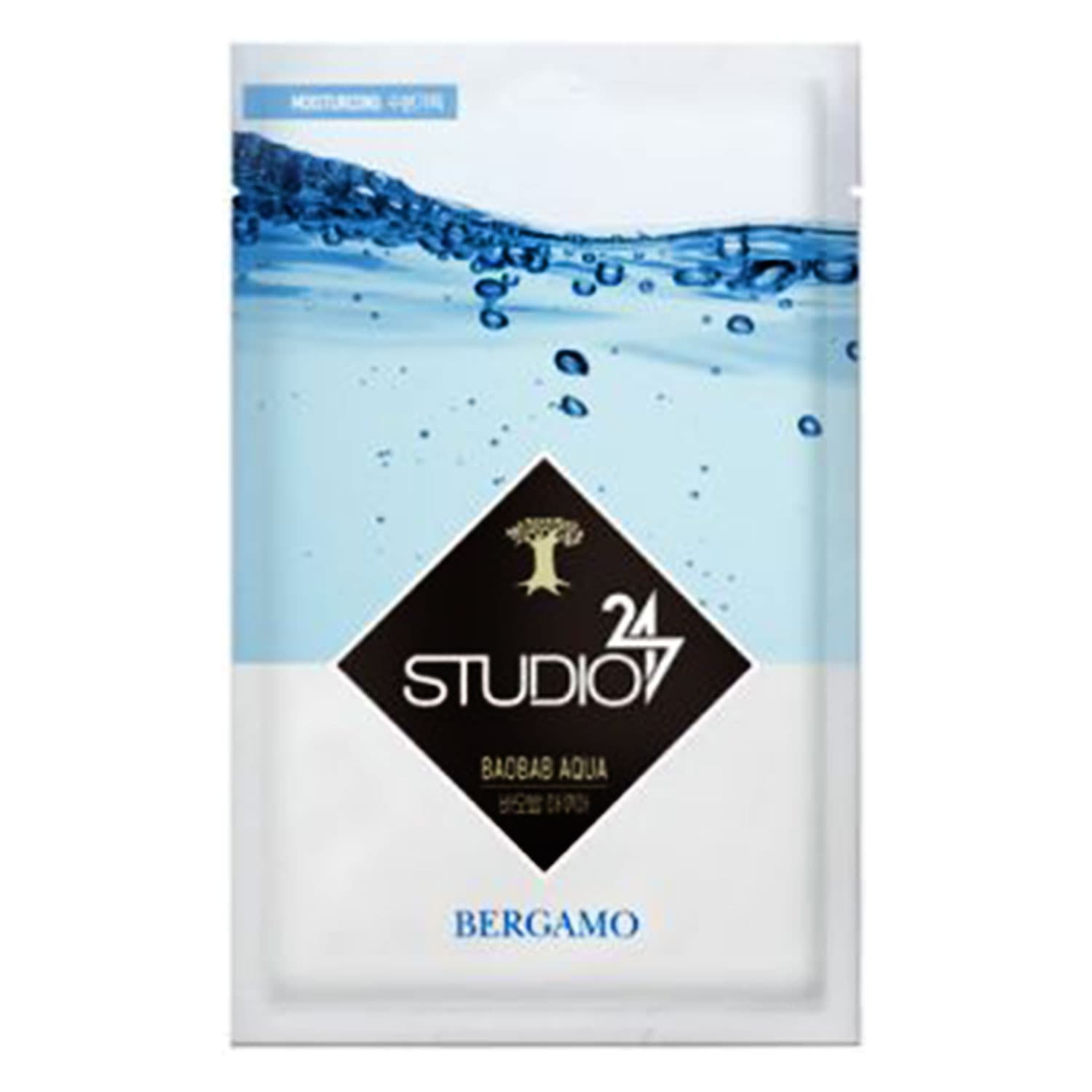 Mặt Nạ BERGAMO Dưỡng Ẩm Da Chiết Xuất Baobap Aqua 23ml