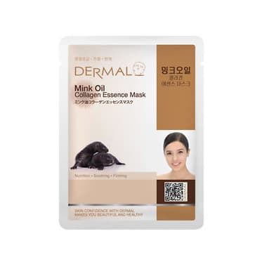 Mặt Nạ Dưỡng Da Tinh Dầu Chồn Dermal 23g