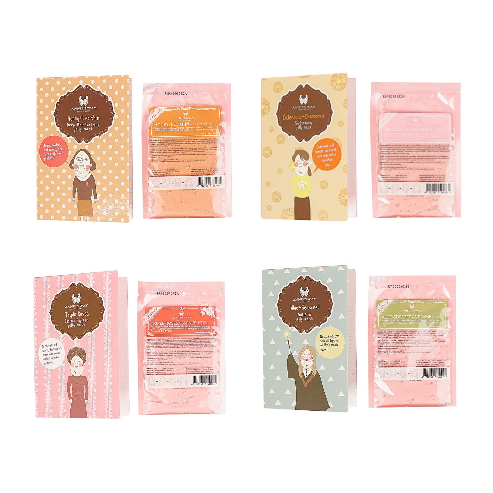 Mặt Nạ Thạch Annie's Way Mini 40ml