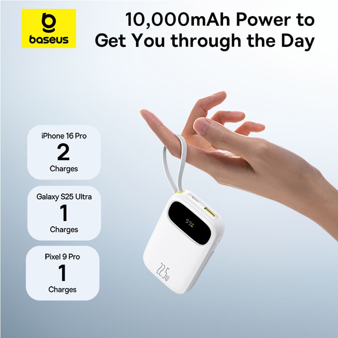 Pin Dự Phòng Baseus EnerFill FC31 10000mAh 22.5W