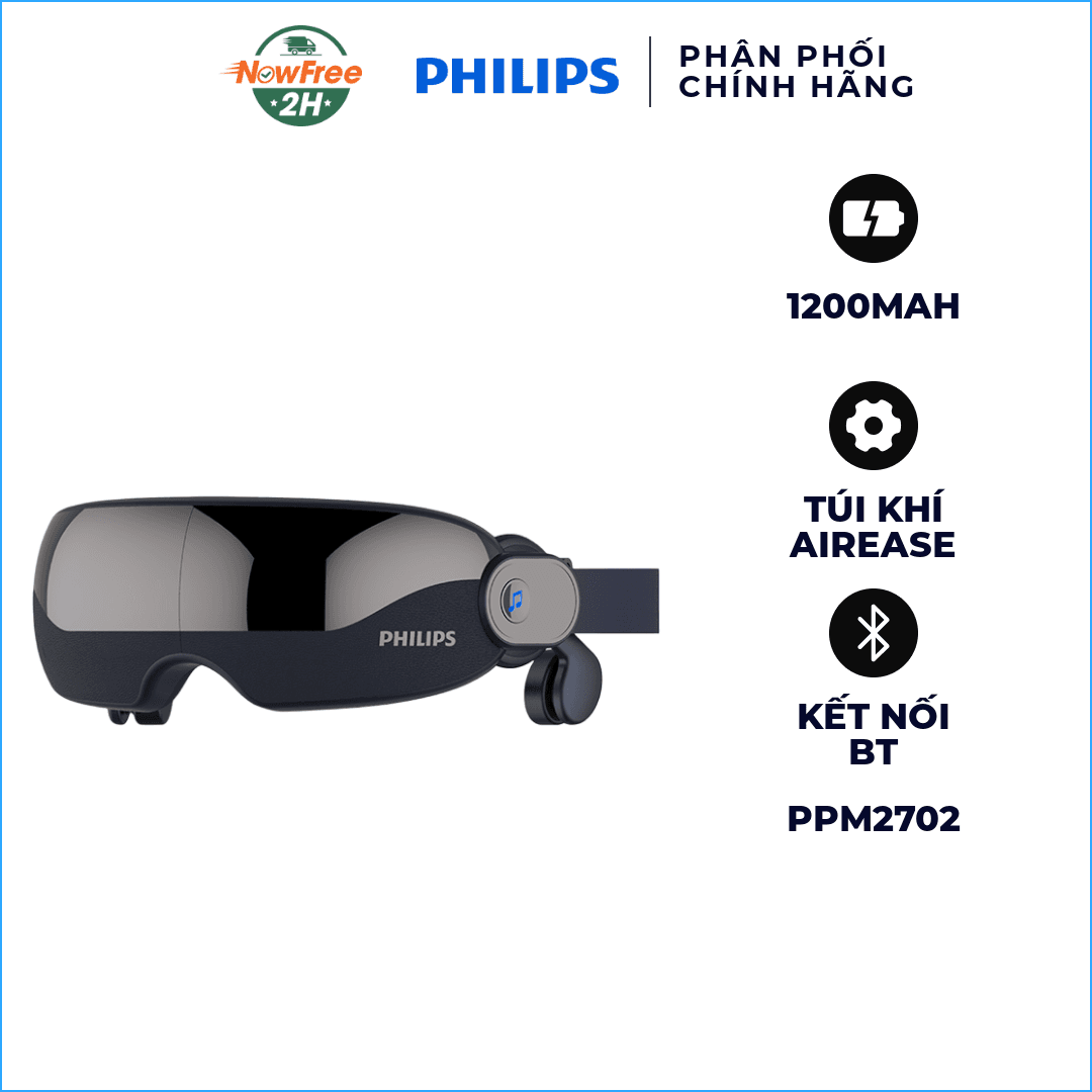 Máy Massage Mắt Philips Túi Khí - PPM2702