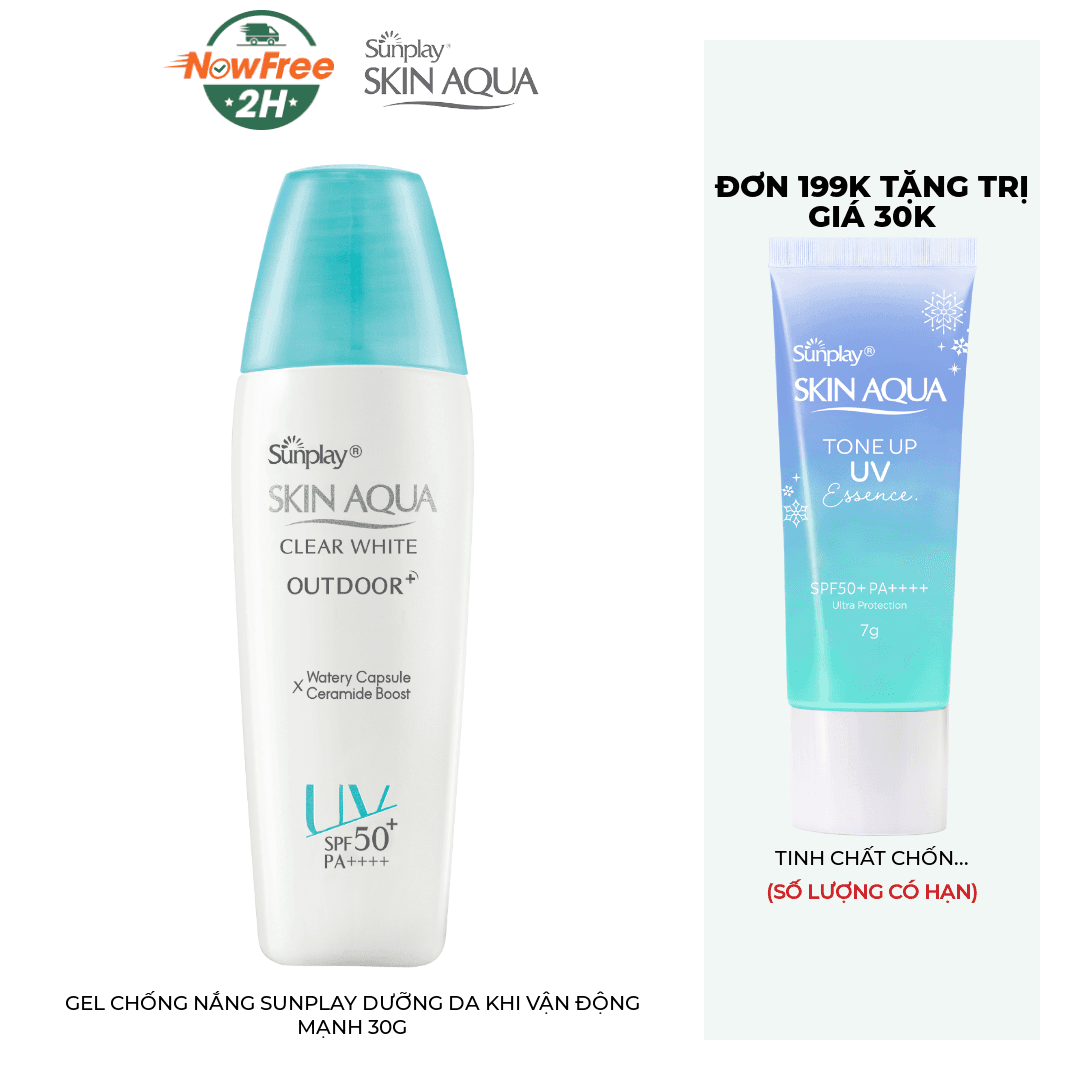 Gel Chống Nắng Sunplay Dưỡng Da Khi Vận Động Mạnh 30g