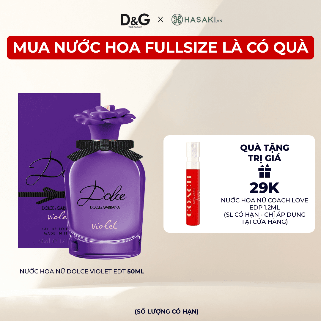 Nước Hoa Nữ Dolce & Gabbana Dolce Violet EDT 50ml