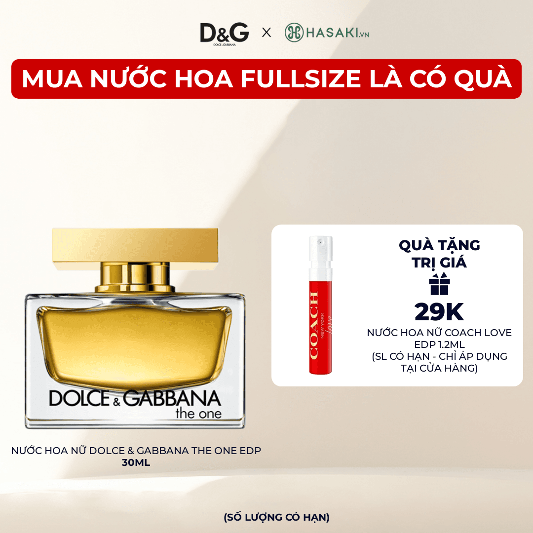 Nước Hoa Nữ Dolce & Gabbana The One EDP 30ml