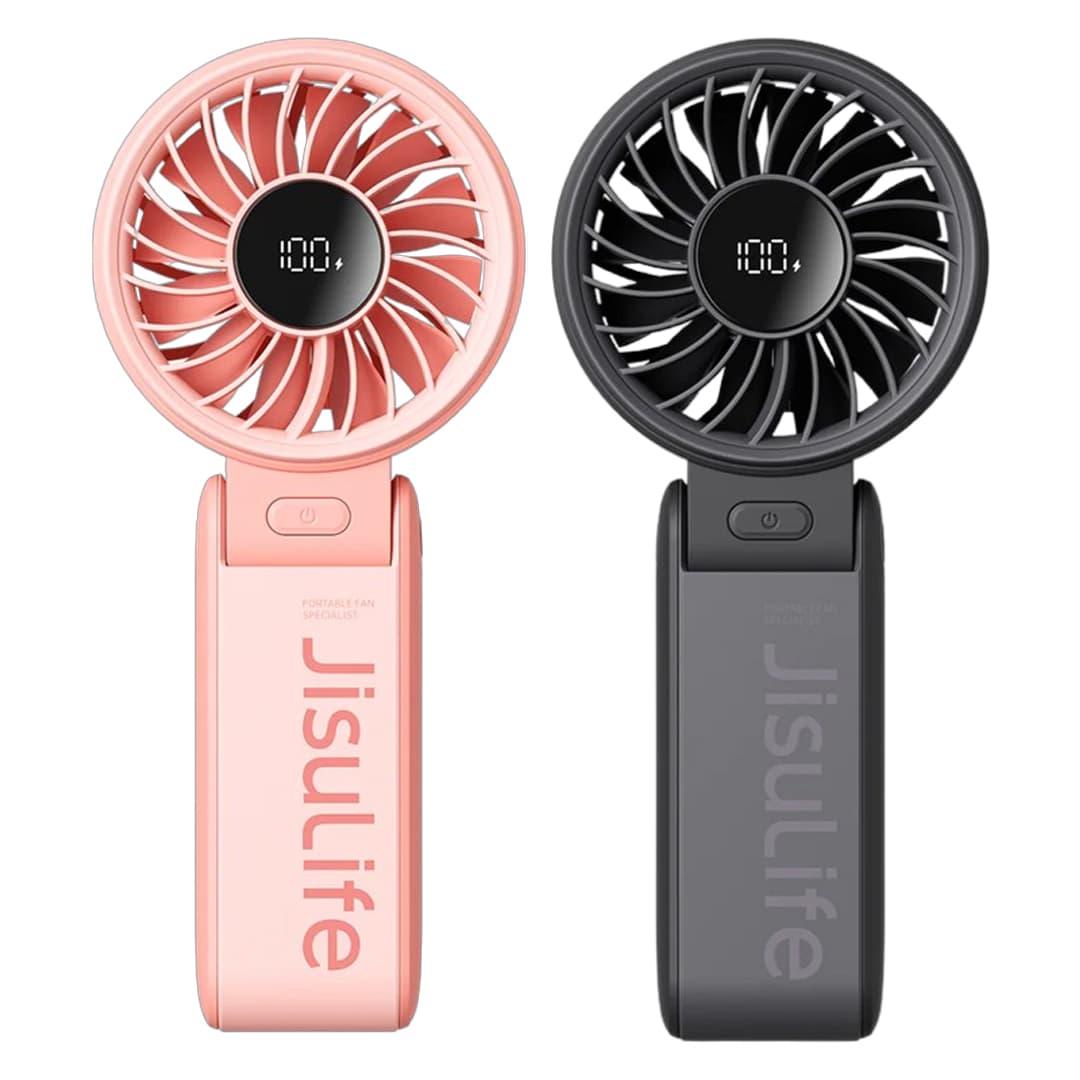 Quạt Cầm Tay Jisulife Tích Điện Mini Life 7, 3600mAh/5000mAh