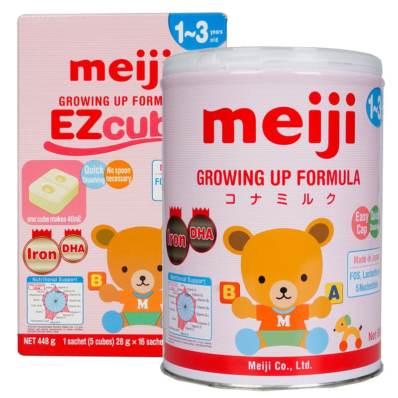Sữa Meiji Growing Up Formula Dành Cho Trẻ Từ 1 - 3 Tuổi