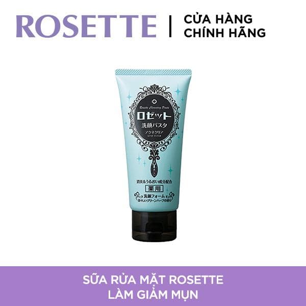 Sữa Rửa Mặt Rosette Làm Giảm Mụn 120g