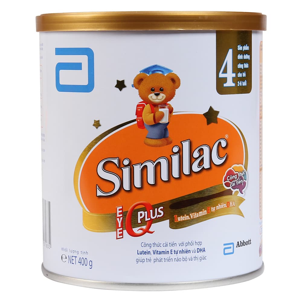Sữa Similac IQ Plus Số 4 400g (Từ 2-6 Tuổi)