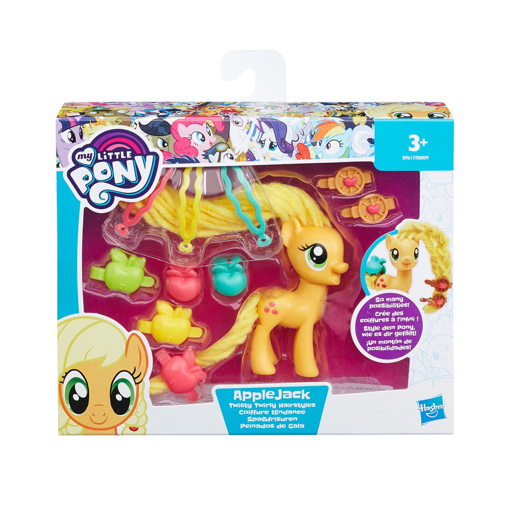Thời Trang Tóc Của Apple Jack My Little Pony B9617/B8809