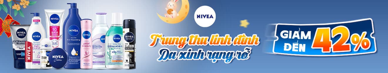 Banner thương hiệu Nivea